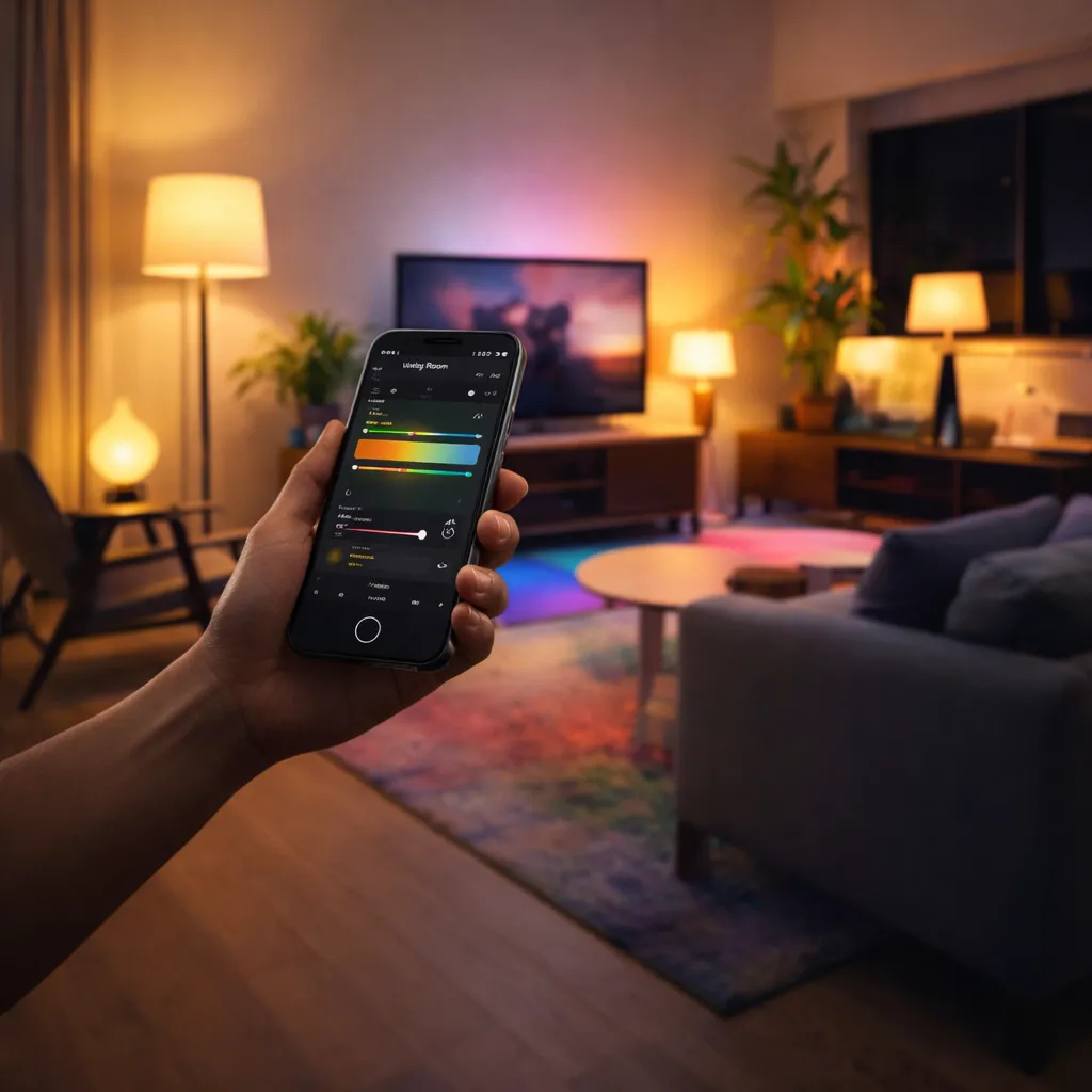 Slimme lampen die eenvoudig samenwerken via Matter, voor snelle en betrouwbare bediening in huis.