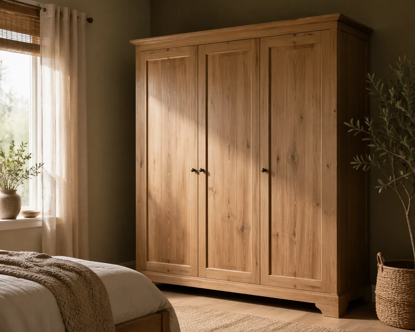 Degelijke opbergruimte met rust, warmte en natuurlijke uitstraling.