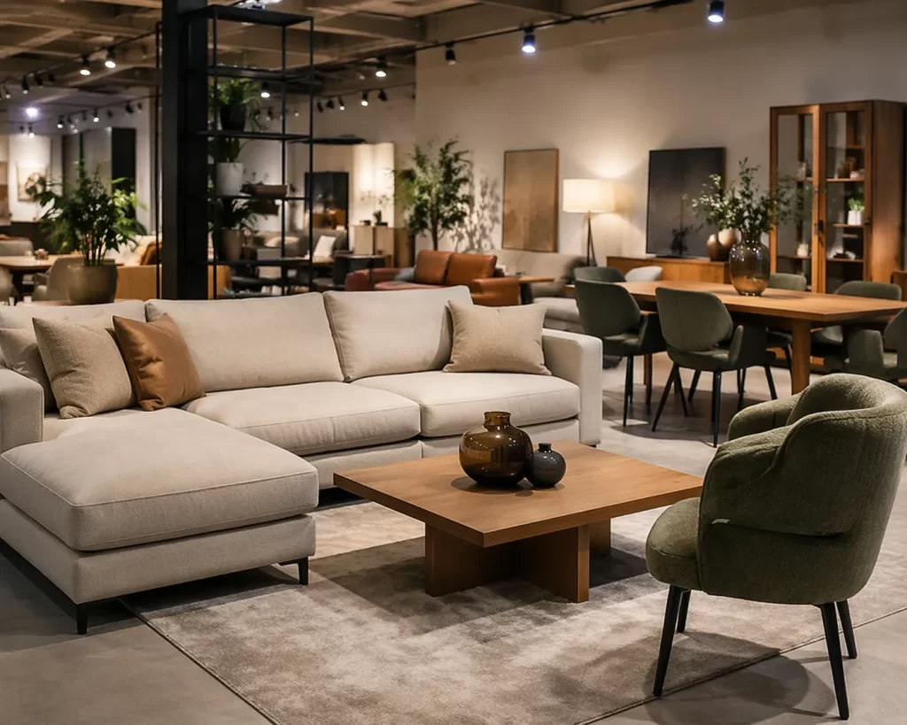 Bijna nieuwe meubels met slimme korting en een duurzame keuze voor je interieur.